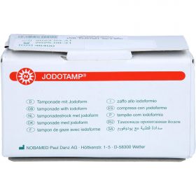 Jodotamp-Tamponadestreifen einzeln verpackt 5mx2cm günstig im Preisvergleich