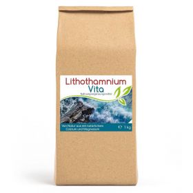 Lithothamnium Vita (100 % Rotalge) 8-Monatsvorrat - 1kg Vorratsbeutel günstig im Preisvergleich