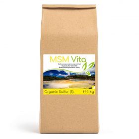 MSM - Organischer Schwefel 16-Monatsvorrat -- 1000g günstig im Preisvergleich