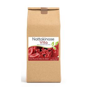 Nattokinase Vita (Das Plus f?r Blut & Zelle) 300 Kapseln Vorratsbeutel günstig im Preisvergleich
