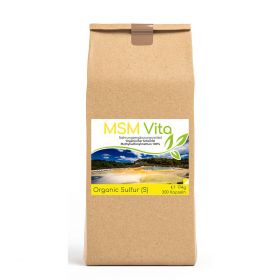 MSM - Organischer Schwefel - 300 Kapseln im Vorratsbeutel günstig im Preisvergleich