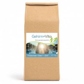 Gehirn+ Vita 1kg Vorratsbeutel (mit D-Galactose, Eisen & Zink) günstig im Preisvergleich