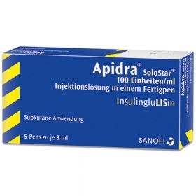 Apidra 100 E/ml SoloStar Fertigpen günstig im Preisvergleich
