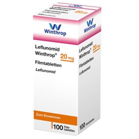 Leflunomid Winthrop 20mg Filmtabletten günstig im Preisvergleich