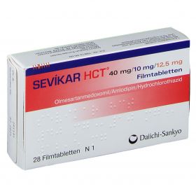 SEVIKAR HCT 40mg/10mg/12.5mg Filmtabletten günstig im Preisvergleich