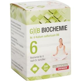 GIB Biochemie Nr.6 Kalium sulfuricum D 6 günstig im Preisvergleich