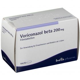 Voriconazol beta 200 mg Filmtabletten günstig im Preisvergleich