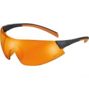 Schutzbrille UV525 orange antikratz+antibeschlag