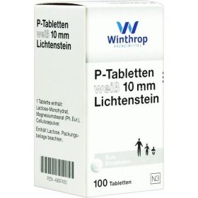 P TABLETTEN WEISS 10MM LICHTENSTEIN günstig im Preisvergleich