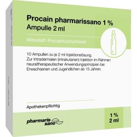 Procain pharmarissano Ampulle 1% 2ml günstig im Preisvergleich