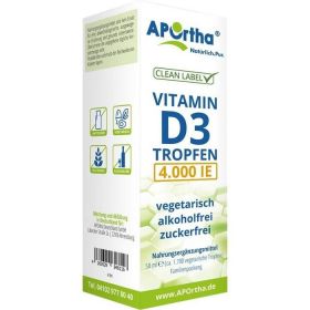 APOrtha Vitamin D3 Tropfen 4.000 IE 100 ug veg. günstig im Preisvergleich