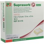 Suprasorb P selbstklebend steril 7.5x7.5cm Schaumv im Preisvergleich