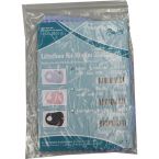 Lätzchen BABY Rückseite beschichtet WEISS/BLAU im Preisvergleich