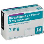 Rivastigmin 1 A Pharma 3.0 mg Hartkapseln im Preisvergleich